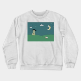 Moonrise (Front and Back) Crewneck Sweatshirt